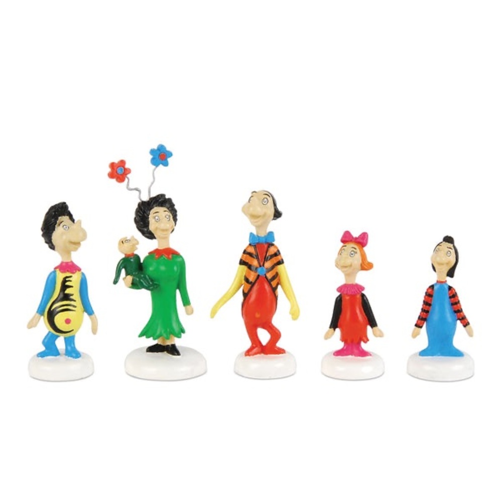 Department 56 The Grinch Village A Family of Whos— RARE